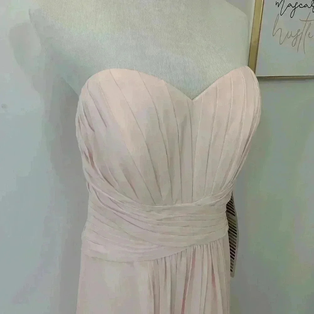 B2 Jasmine pink maxi sleeveless formal gown/dress - Picture 3 of 8